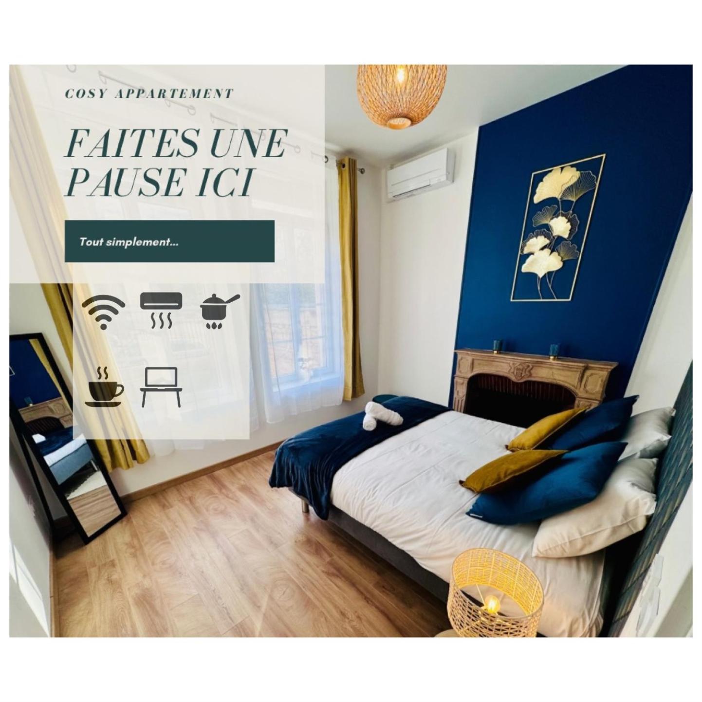 Ferienwohnung Chaleureux T2 Proche Gare Bourgoin-Jallieu Exterior foto